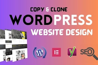 copy clone or revamp wordpress elementor website using elementor pro