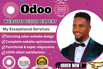 design odoo ecommerce website, nicepage website design and redesign, square