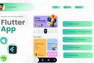 be your ios android app developer using flutter app develop