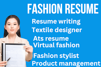 write stylist buyer resume fashion designer fashion editor with art director cv