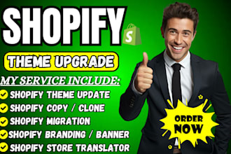 design shopify store upgrade shopify theme, copy, redesign shopify migration