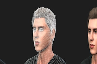 create 3d character modeling, 3d model,3d film, 3d game character, 3d animation