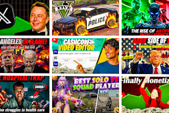 design professional clickbait  thumbnail for high CTR