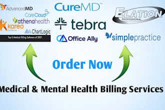 do mental health billing and medical billing  via simple practice and tebra