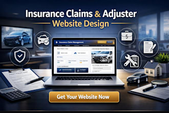 design insurance claims processing auto appraisal brokerage and adjuster website