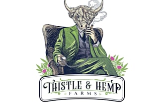 design character thistle and hemp farms logo