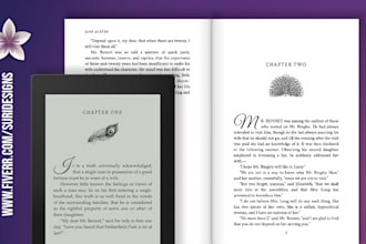 format your book using vellum for ebook or print for KDP, ingramspark, d2d, etc