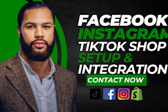 setup tiktok shop setup facebook shop instagram shop tiktok shop or tiktok ads