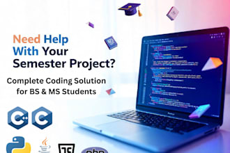create professional bs or ms projects