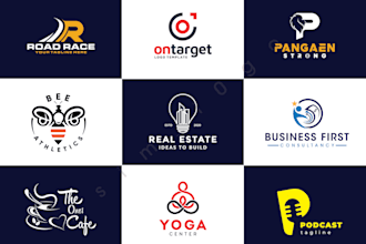 do professional minimalist luxury business logo design