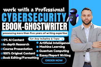ghostwrite detailed ai, cybersecurity ebook and book content writing