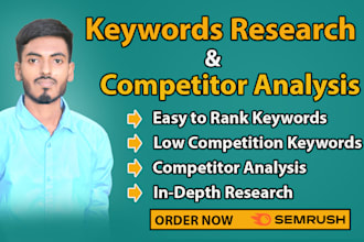 seo keyword research for local websites and competitor analysis