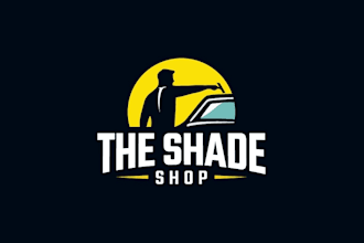 create a modern creative car wash cleaning logo design