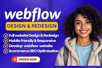 build webflow website design webflow website develop webflow figma to webflow