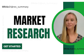 do market research, competitor analysis and niche research