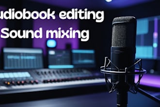 edit an audiobook audio file
