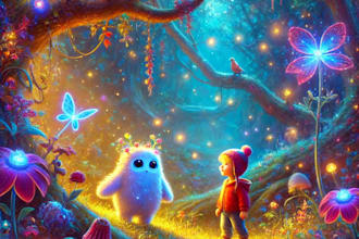 create ai art, children book illustrations using midjourney ai