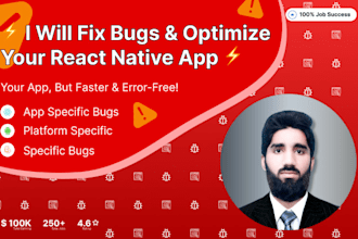 fix react native app bugs and optimize performance