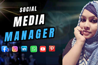 be social media manager for paid and organic growth