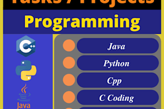 java, python, cpp, opengl, webgl, php, javascript, and programming tasks for you