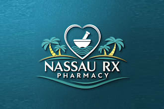 professionally design pharmacy logo to your liking