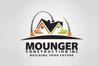 professionally design construction logo to your liking