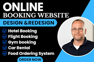 build online booking website for gym, hotel, vacation rental and travel website