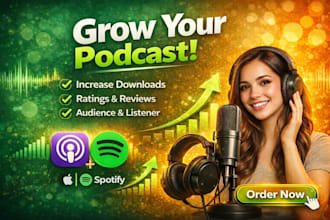 promote your spotify and apple podcast organically
