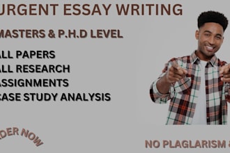 write essay, case study analysis, apa paper, assignment, research and summary