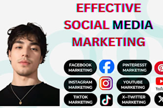 manage and grow your social media presence on facebook, instagram, tiktok