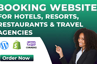 build a booking website for hotels, resorts, and travel agencies