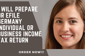 prepare or efile germany individual or business income tax return