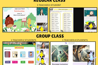 teach english to kids and adults
