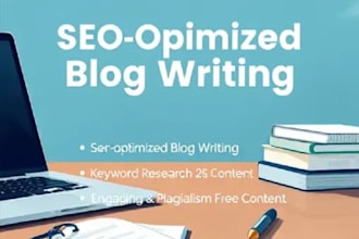 write engaging and SEO friendly ai assisted blog posts and articles