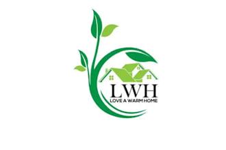 do creative green home logo concepts unique and minimalist