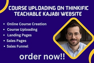 course upload on thinkific kajabi  kartra teachable new zenler mighty network