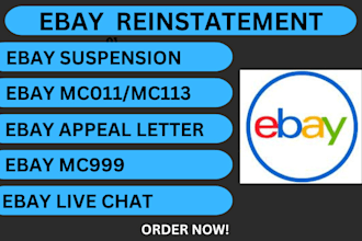 do ebay reinstatement, ebay suspension, ebay reopen, appeal letter, ebay mc011