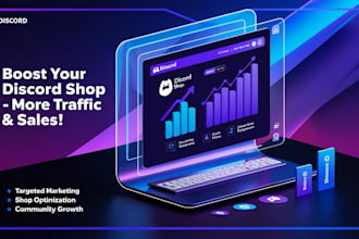 promote and advertise discord shop