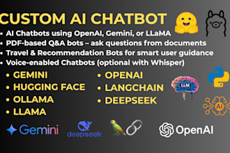 develop custom ai chatbots with fine tuning on hugging face, deepseek, llm