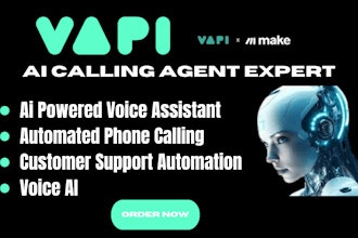 set up vapi ai calling agent, vapi ai voice agent, vapi ai, make com