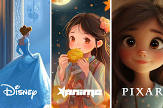 make stunning children book illustration using midjourney ai