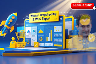 be your walmart dropshipping, wfs, and 2 step virtual assistant VA