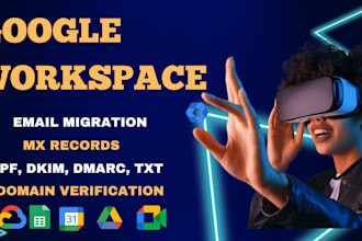 set up google workspace fix gsuite dns mx records business domain txt spam gmail
