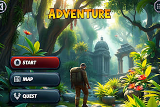 do unity game development mobile game reskin unity game scripting game UI unreal