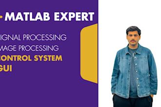 do matlab programming, simulations,image processing,signal processing and gui