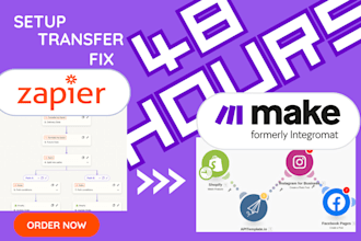 setup fix make com integromat zapier automation made com boost space automation