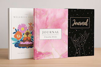 create a journal, journal design, journal cover, ebook journal, prayer journal