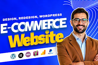 design, redesign wordpress ecommerce website