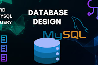 create sql database design, erd, and queries for mysql