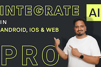 be your ai app developer, ai integration, ai chatbot development